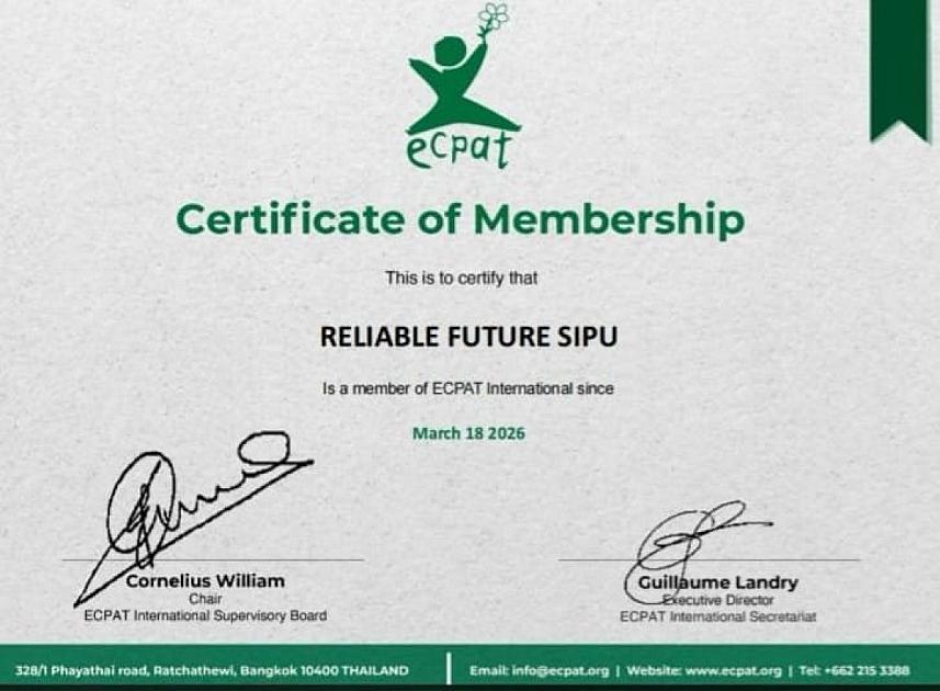  “Ümidli Gələcək” ECPAT International qlobal şəbəkəsinin tamhüquqlu üzvü oldu