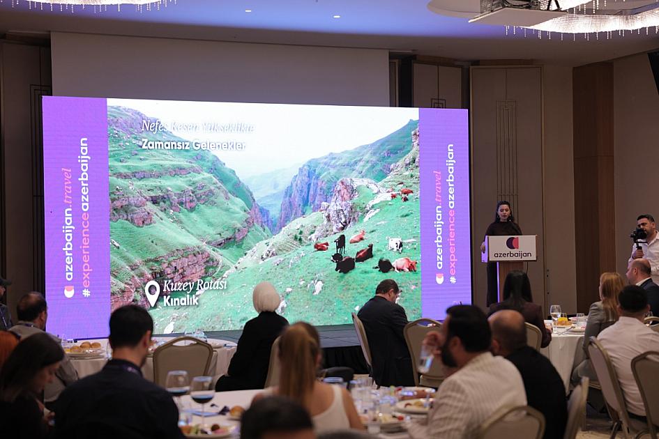 Azərbaycanın turizm imkanları Türkiyədə silsilə tədbirlər çərçivəsində təqdim olunub -
