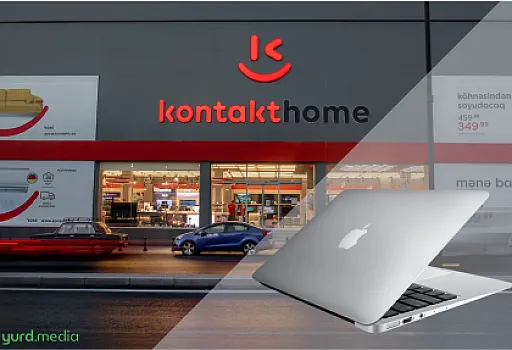 “Kontakt Home” satdığı "Apple MacBook"a görə