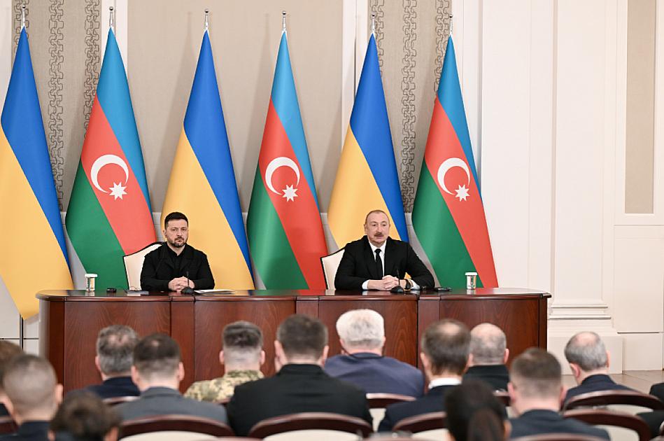 Azərbaycan və Ukrayna arasında 6 sənəd imzalanıb