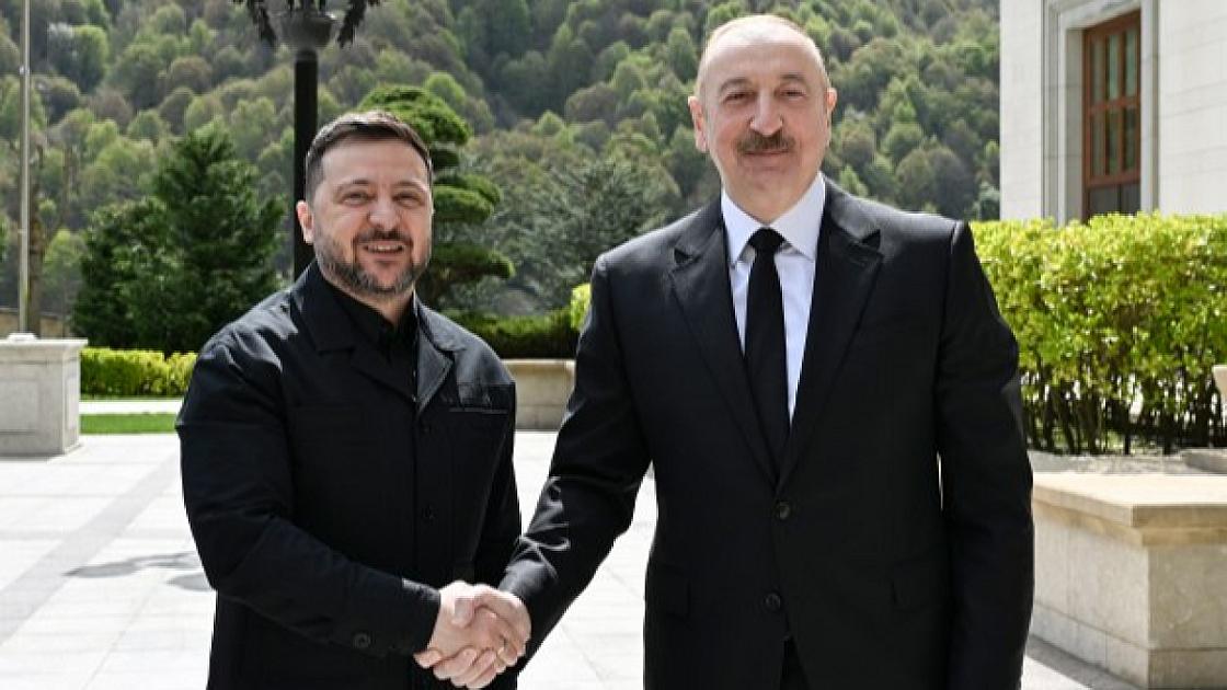 İlham Əliyevin hesabında Zelenskinin Azərbaycana səfəri ilə bağlı 