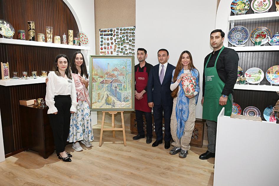 Şəkidə “ABAD” Keramika və Tətbiqi Sənət Mərkəzi ilə 