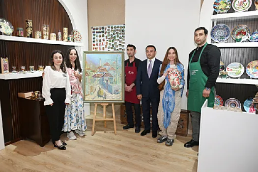 Şəkidə “ABAD” Keramika və Tətbiqi Sənət Mərkəzi ilə 