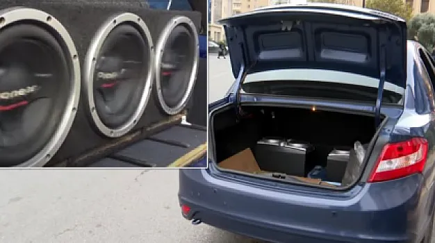 Avtomobildə yüksək səslə musiqi dinləyənlərə 