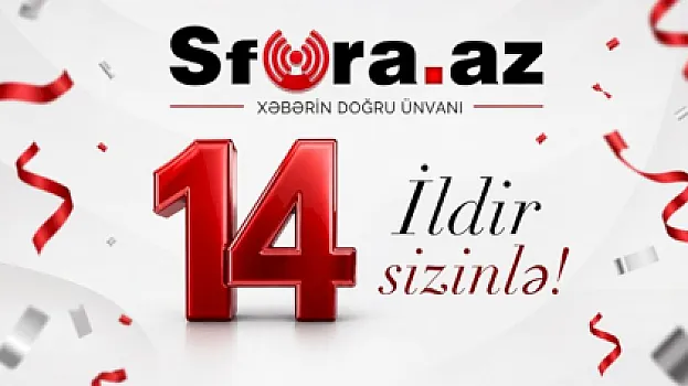 Sfera.az-ın 14 yaşı tamam olur