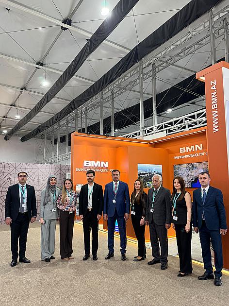 “Urban Expo” sərgisində “Bakı Mexanizasiya Nəqliyyat” ASC-nin stendi ziyarətçilərin diqqətini cəlb etdi