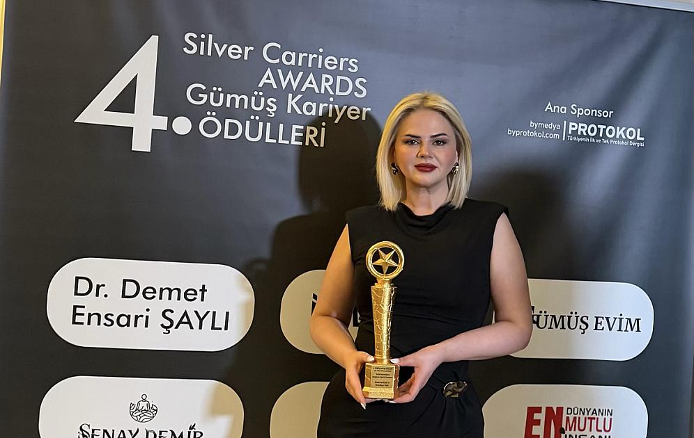 Saida Haqverdiyeva Türkiyədə “Gümüş Karyera” beynəlxalq mükafatına layiq görülüb
