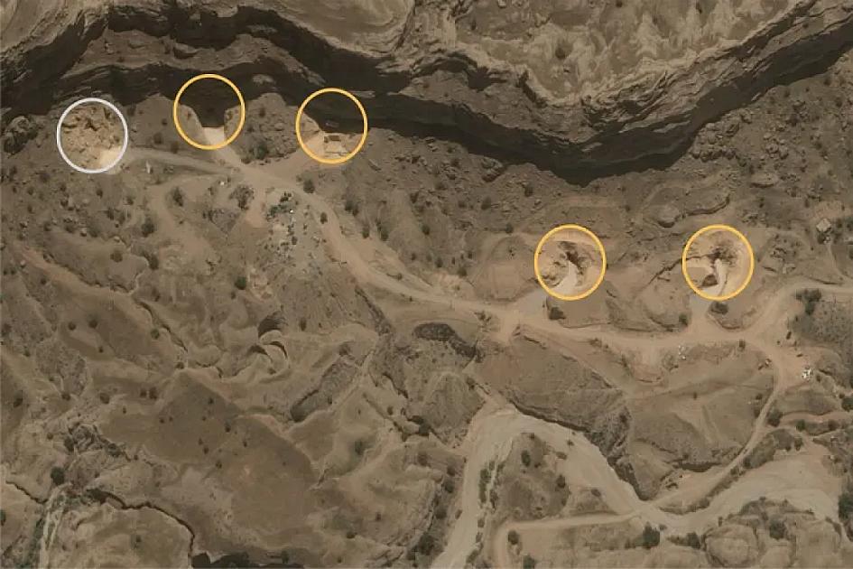 İran yeraltı raket bazalarına girişi bərpa edir