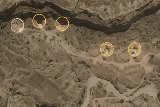 İran yeraltı raket bazalarına girişi bərpa edir