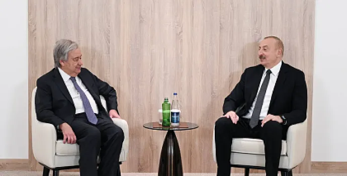 BMT-nin Baş katibi İlham Əliyevi təbrik edib