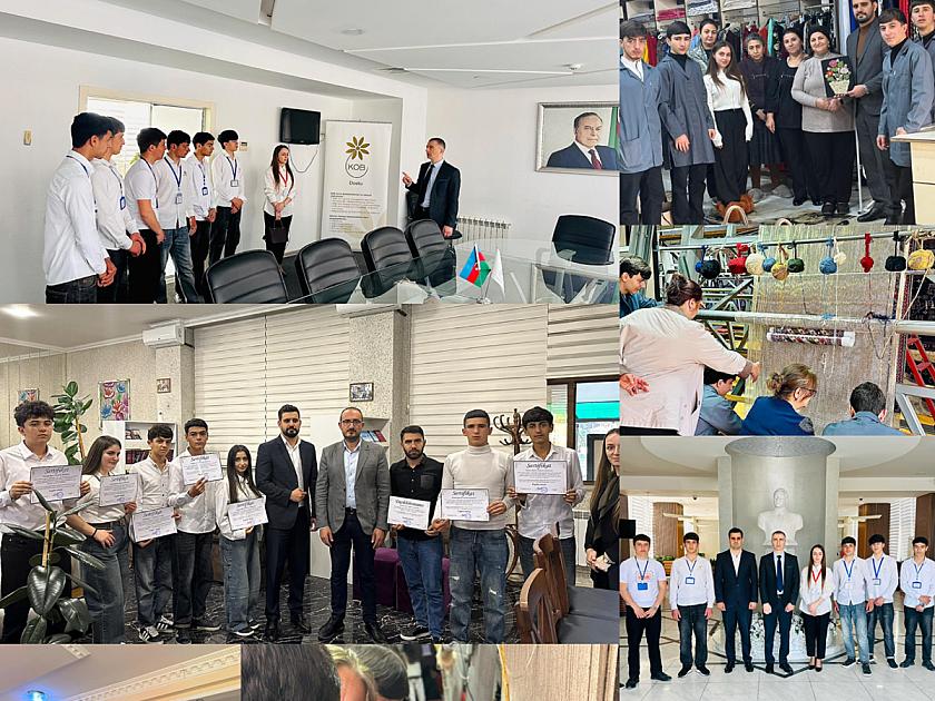 Xaçmazda Peşə Təmayüllü Sinif Şagirdləri İmtahanlarda Yüksək Nəticə Göstərdilər