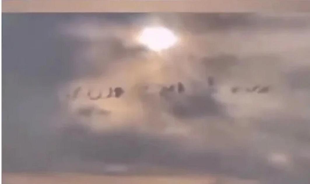 Bakı səmasında qəribə görüntü - 