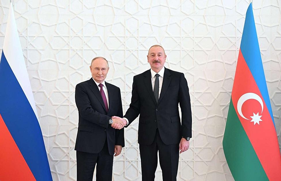 İlham Əliyev Putini təbrik etdi