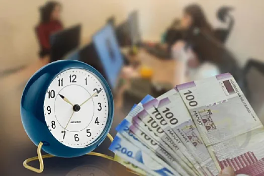 Orta aylıq maaş 1200 manata çatır