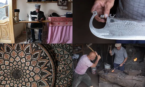 Lahıcda ənənəvi sənət növlərinin 