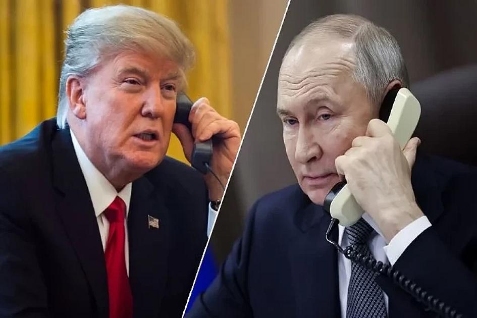 Tramp və Putin telefonla danışıb