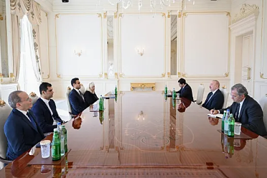 Prezident ABŞ Konqresinin Nümayəndələr Palatasının üzvünü qəbul edib