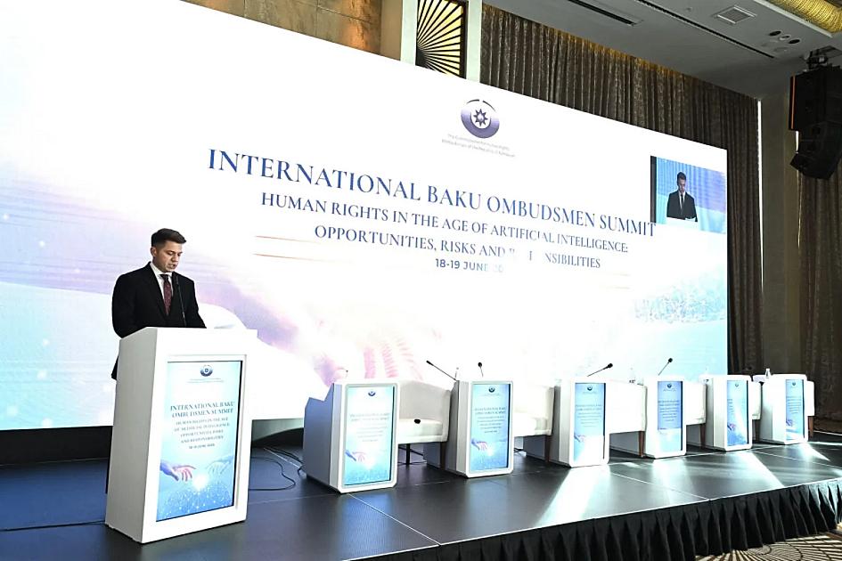 Süni intellekt üzrə Bakı Bəyannaməsi qəbul edilib