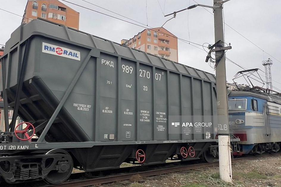 Azərbaycandan tranzit keçməklə Ermənistana 490 ton buğda göndərilib - 