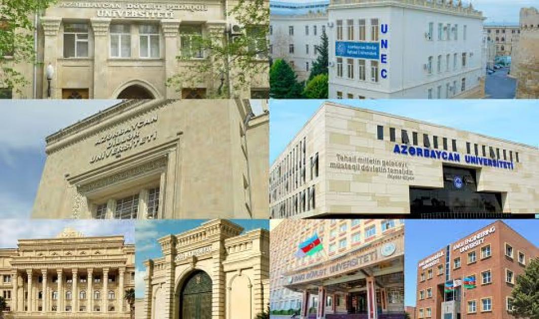 Magistraturaya qəbulda zəif nəticə göstərən universitetlər