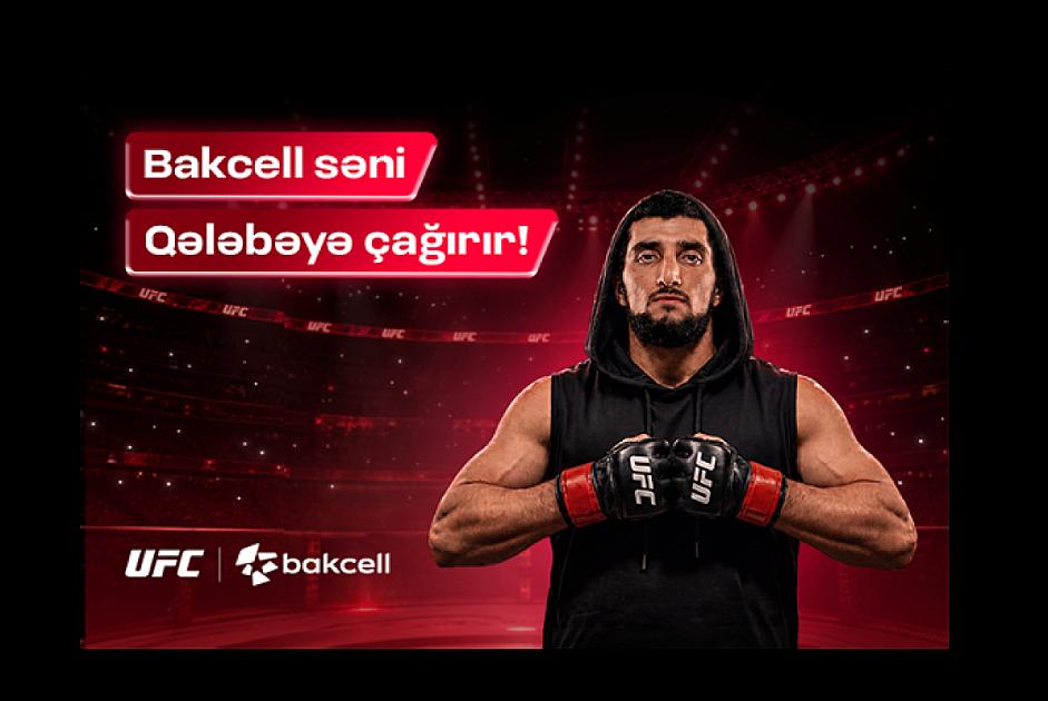 Bakcell UFC Baku tədbirinin əsas tərəfdaşıdır