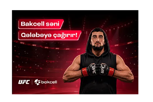 Bakcell UFC Baku tədbirinin əsas tərəfdaşıdır