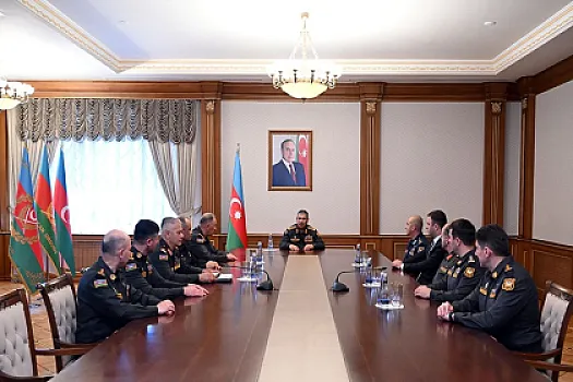Zakir Həsənov yeni generallara rütbələrini təqdim edib