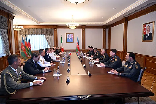 Azərbaycan və İtaliya müdafiə sahəsində əməkdaşlığə müzakirə edib