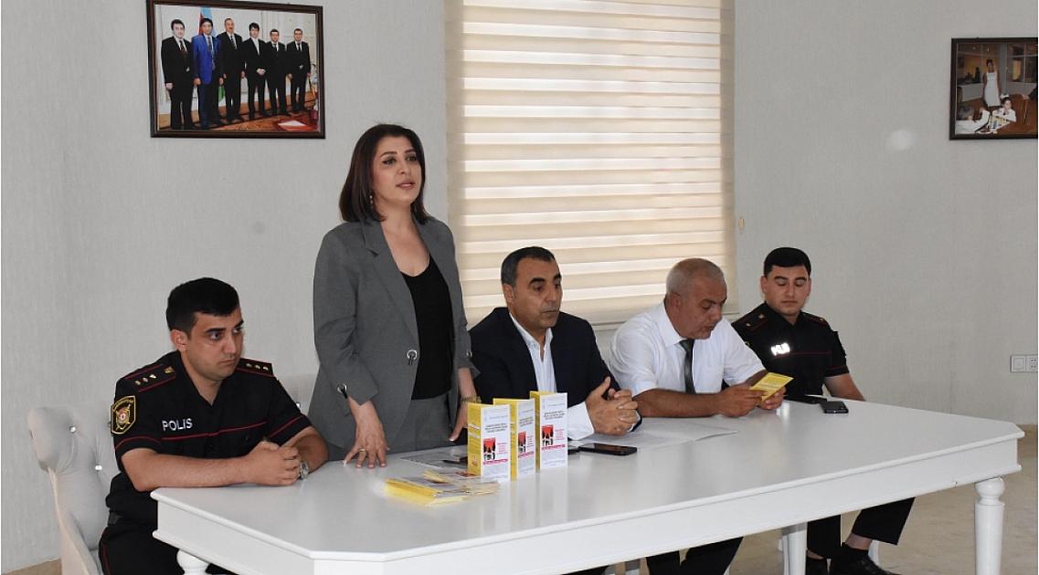 “XXI Əsrin Qadınları” İctimai Birliyinin layihəsinin yekun tədbiri Ağsuda keçirilib -