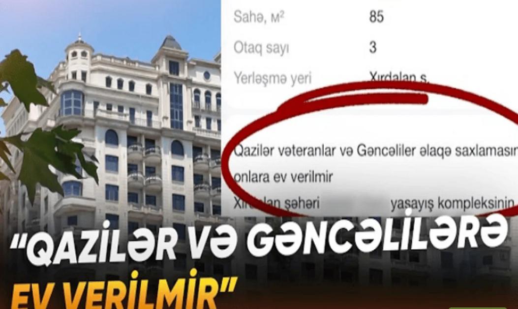 Kirayə mənzil elanındakı ayrı-seçkilik sakinlərin narazılığına səbəb oldu 