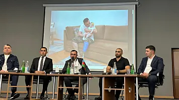 Qarabağ fatehləri Qarabağ Universitetində