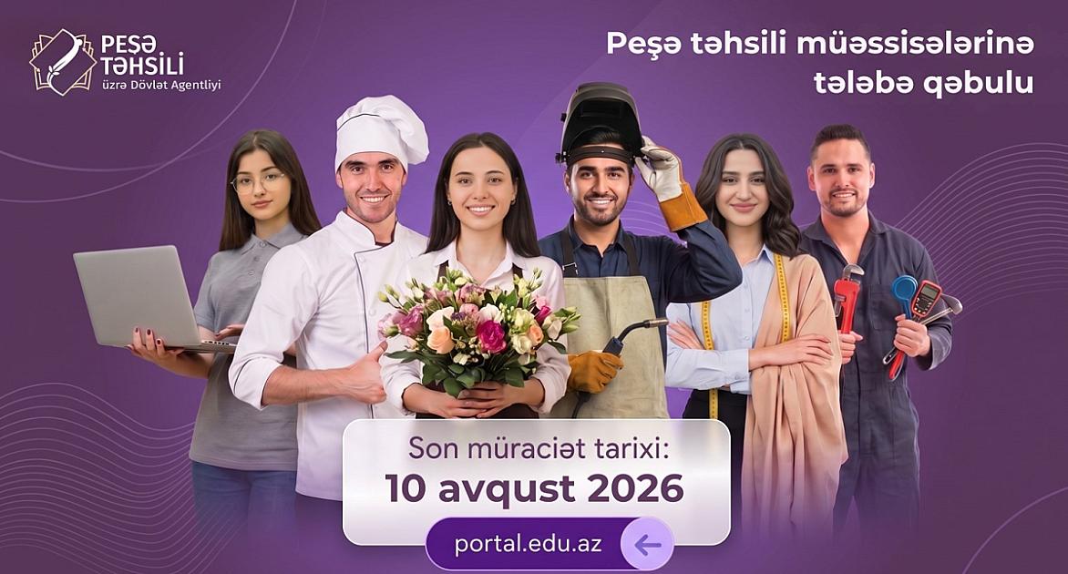 Peşə təhsili müəssisələrinə tələbə qəbuluna