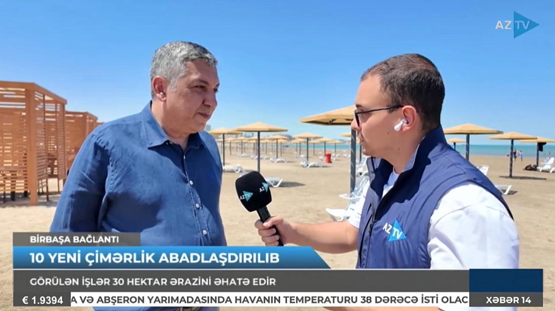 Müşavir: “Dövlət Turizm Agentliyi iki ildə 15 ictimai çimərlik yaradıb” - 
