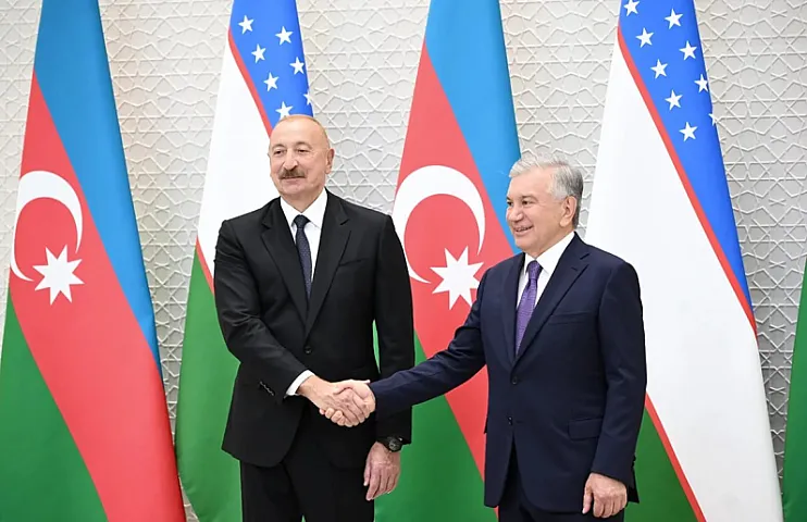 Şavkat Mirziyoyev “Heydər Əliyev” ordeni ilə təltif edildi - 