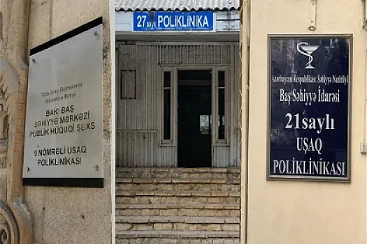  Bakıda poliklinikalar birləşdirilir: 