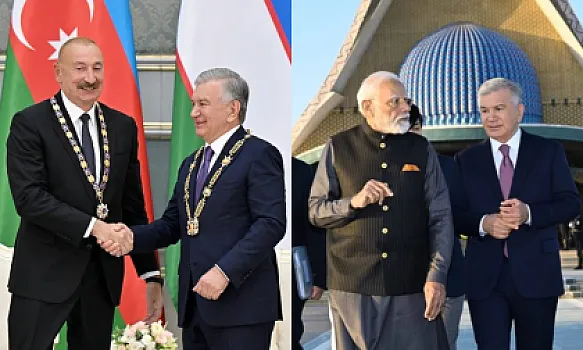 Modinin Əliyevdən sonra Özbəkistana səfərinin 