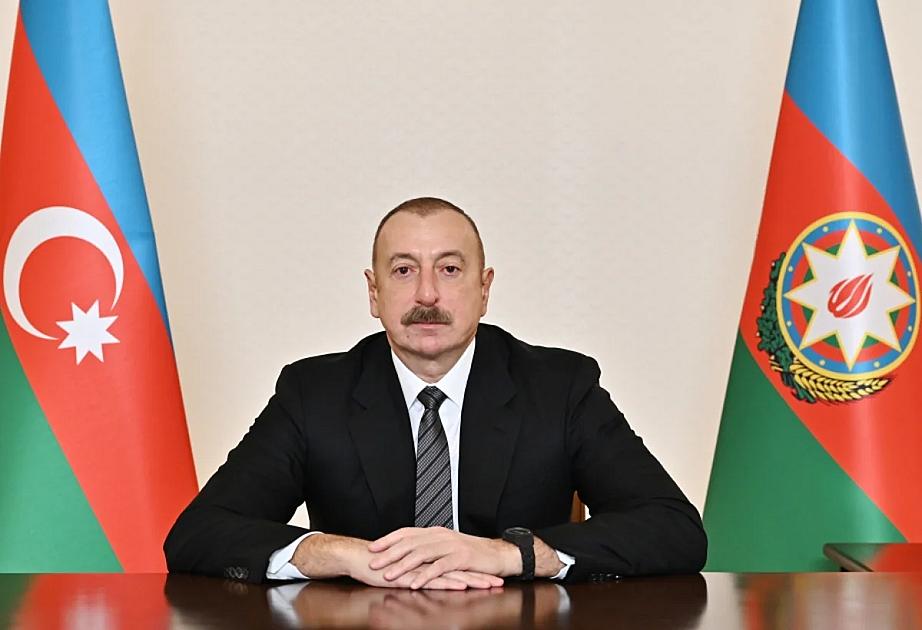 İlham Əliyevdən beynəlxalq konfrans iştirakçılarına 